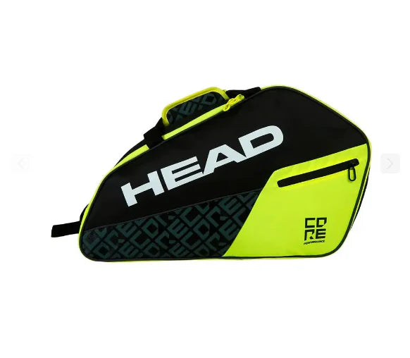 SAC HEAD CORE PADEL COMBI NOIR ET JAUNE